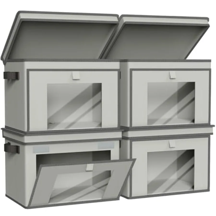 Storage Bins With L…