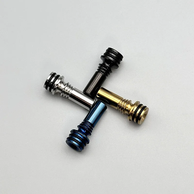 vape 510 drip tip Diplomat Lincoln 3.3mm Inner Diameter Stainless Steel Polished Mouthpiece For Dotaio RTA Tank Vape Accessories