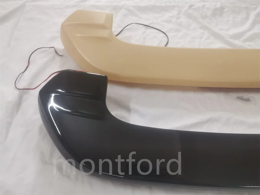 For Toyota Rav 4 Spoiler 2001-2007 Rav4 Spoiler with Light High Quality ABS Material Car Rear Wing Primer Color Rear Spoiler