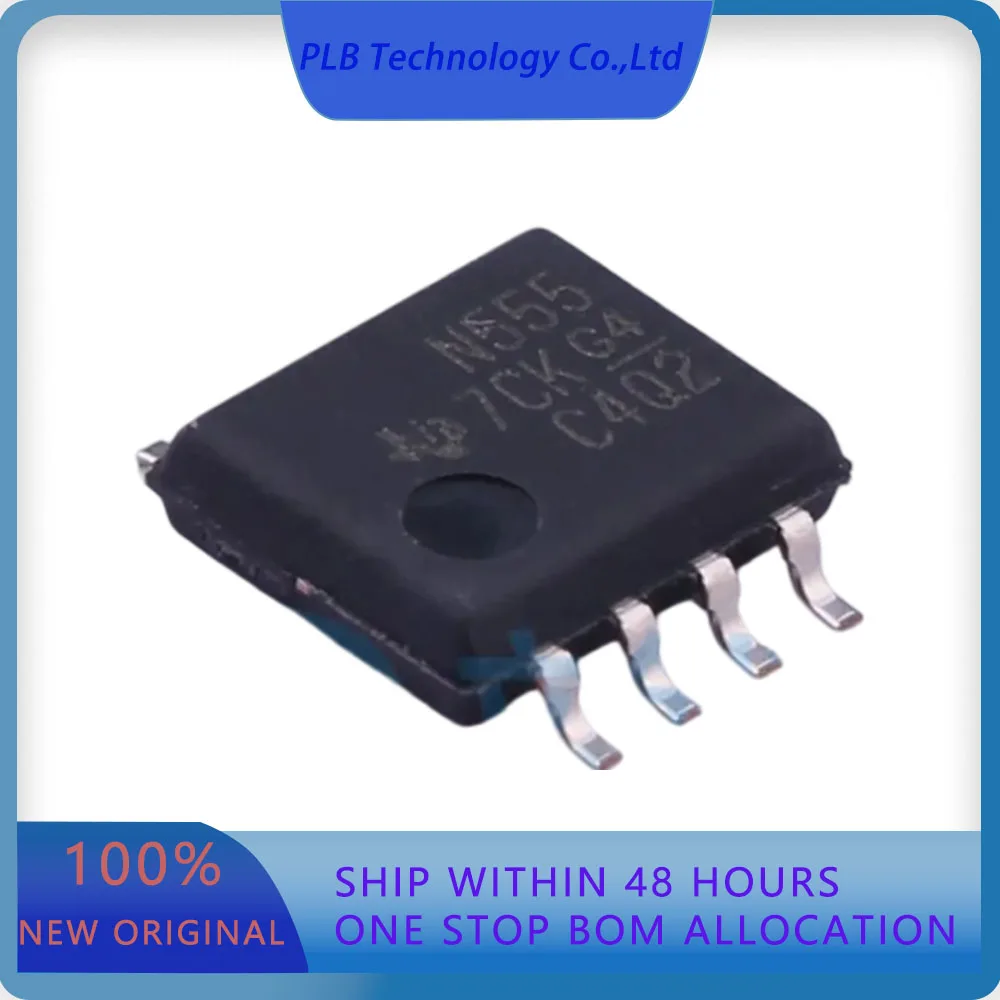 20PCS/LOT NE555PSR NE555  SOIC-8-208mil 555 Timers / Counters Original Stock