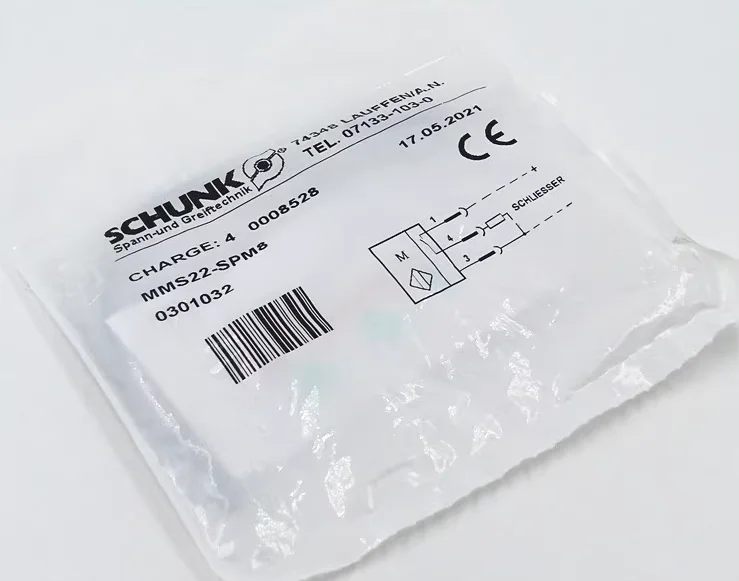 

Магнитный датчик-выключатель SCHUNK MMS22-SPM8 IN40/S-M8 IN80/S-M8 MMSK22-S-PNP