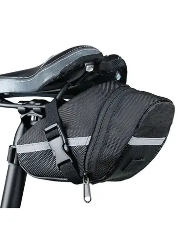 Nylon Bicycle Bag Waterproof Mountain Bike Saddle Storage Seat Rear Tool Pouch Outdoor Cycling  Accessories
