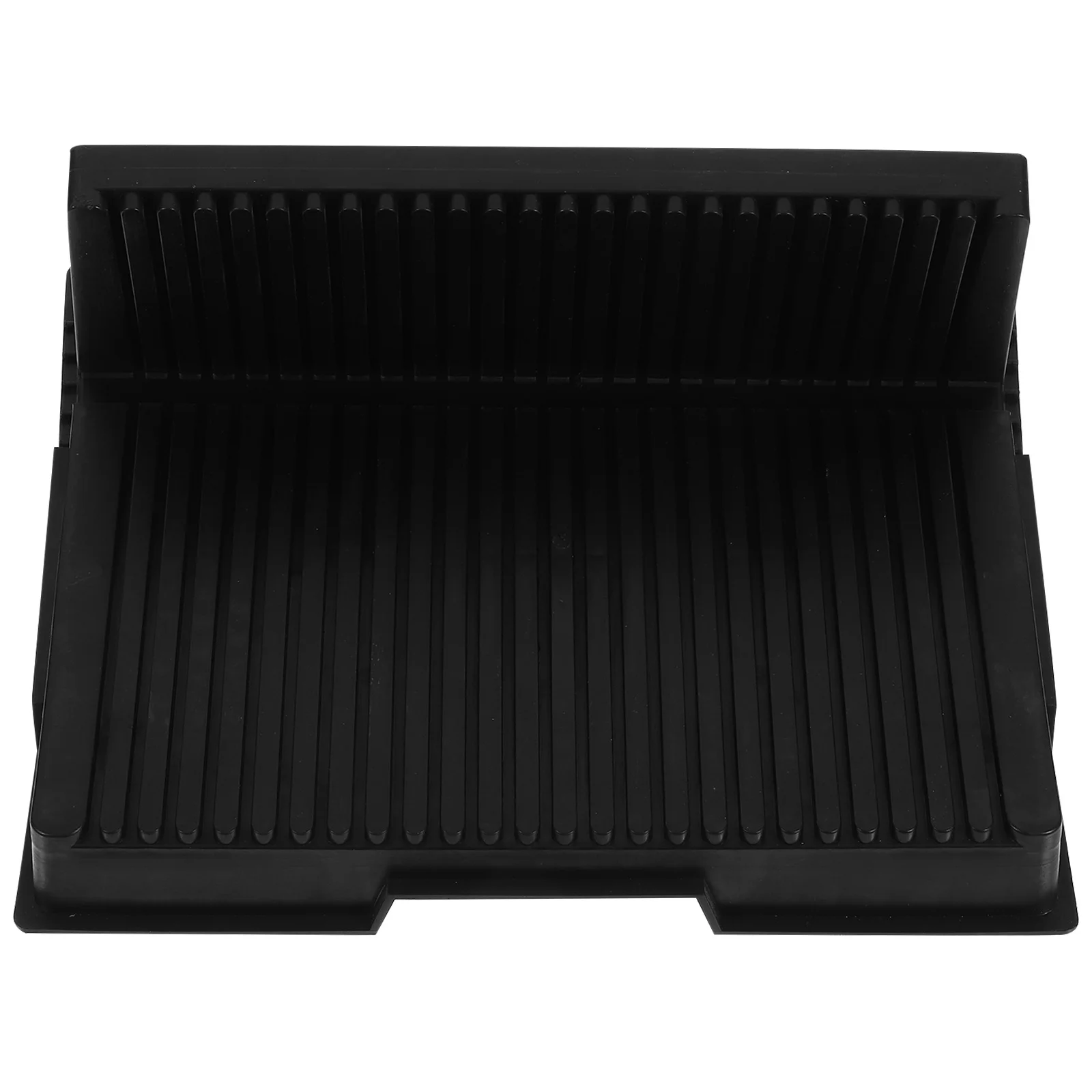 

PCB Rack with 25 Slots Anti Static Bracket L Shape Circuit Board Holder Drying Shelf for Soldering Repair and GPU Storage