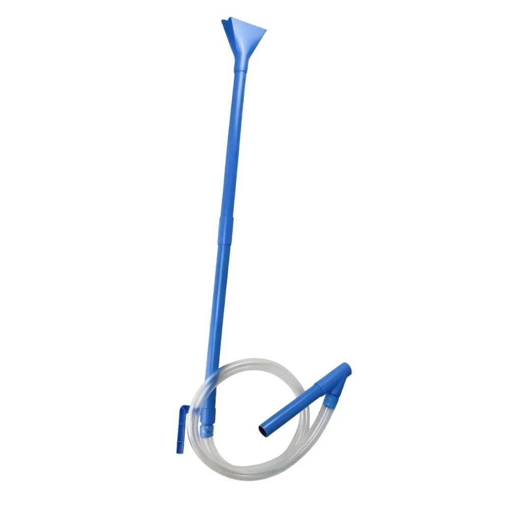 33.86in Manual Spa Vacuum Manual Operated Vacuum Tool Cleaning Tool Portable Water Vacuum Detachable Structure