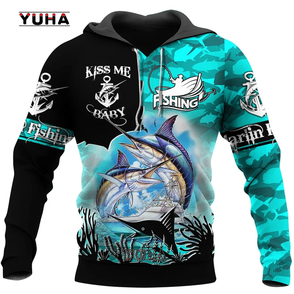 

Funny Tuna Fishing 3D All Over Printed Mens hoodies Harajuku Streetwear Hoodie Unisex Casual Pullover Autumn Jacket Tracksuits