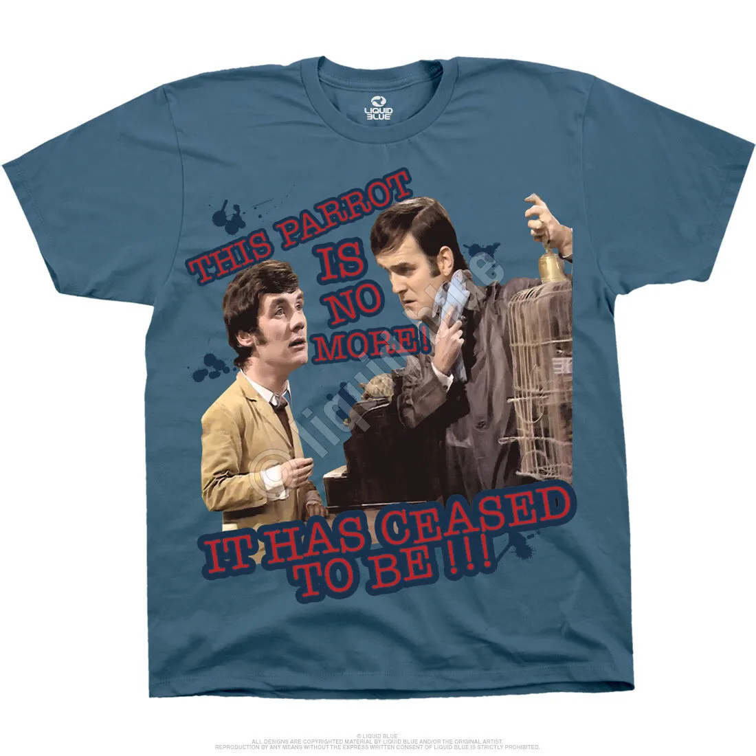 MONTY PYTHON-DEAD PARROT-T-SHIRT M-L-XL-XXL NEW Cleese, Palin