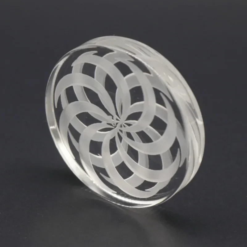 

40mm Glass Spinning Cap Hat Caps