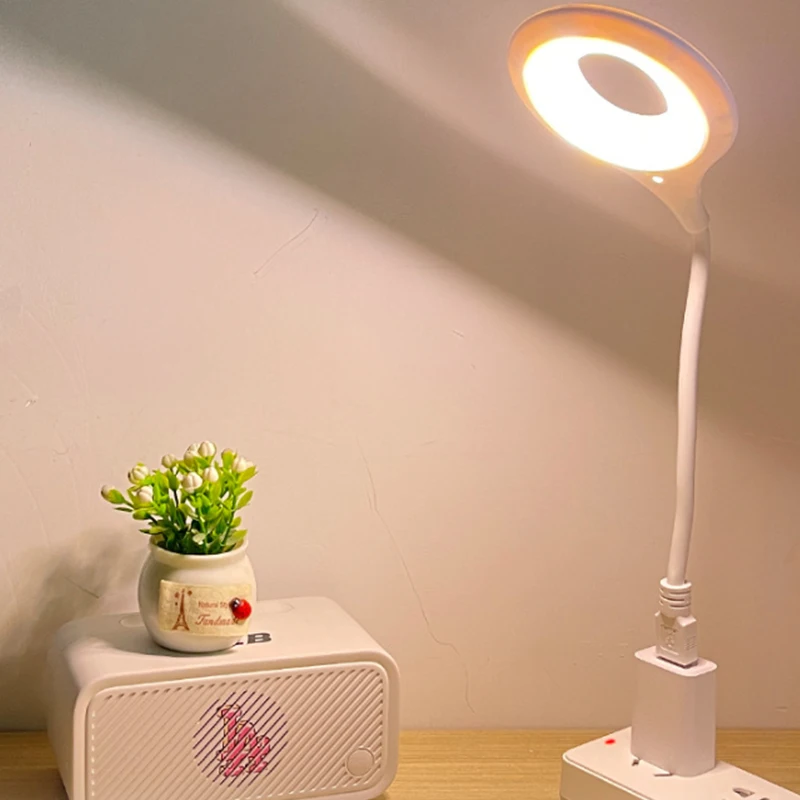 Inteligentna lampka nocna sterowana głosem Przenośna lampka LED do książek USB Flexo Led Lampka biurkowa Inteligentna lampka do czytania głosem USB Link
