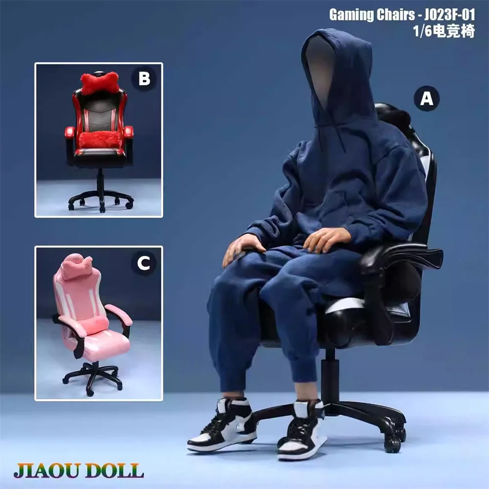 1/6 JIAOU Doll JO23F-01 Mini Toys Model Chair Not Real PVC Material 3 Colors Option For 12