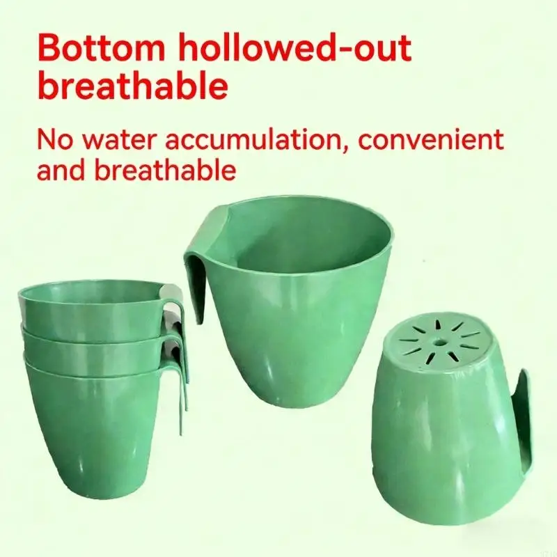 

Пищевые пластиковые стаканчики для размножения, включая направляющие вилки и воздухопроницаемую конструкцию для эффективного