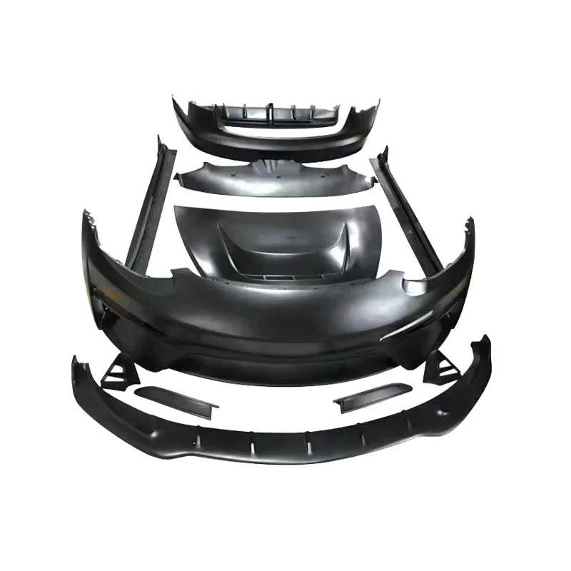 

High Quality Carbon Fiber Rear Bumper Diffuser With Lamp Boot Spoiler DT-M Style For F87 M2 M2C