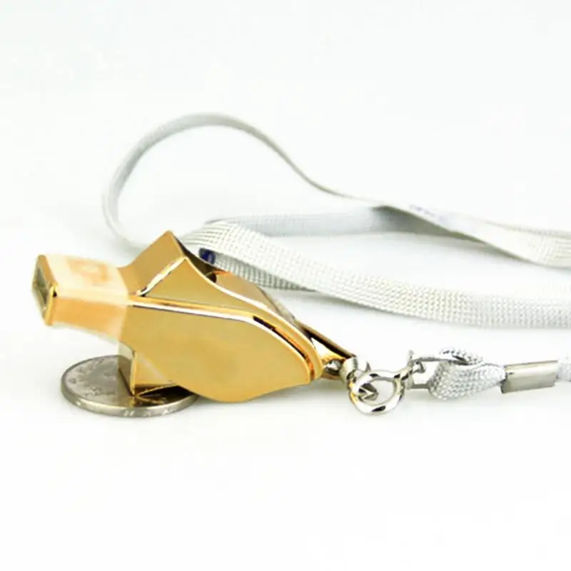 

Golden Dolphin Shaped Whistle, Guard Teeth, Professional Referee Whistle, Basketball and Football Match