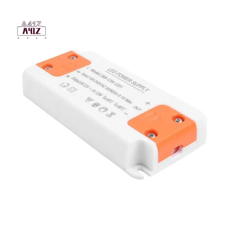 A41Z-DC 12V LED Driver Thin Constant Voltage Drive Power Supply 12W Input Suitable For Various LED Lamps