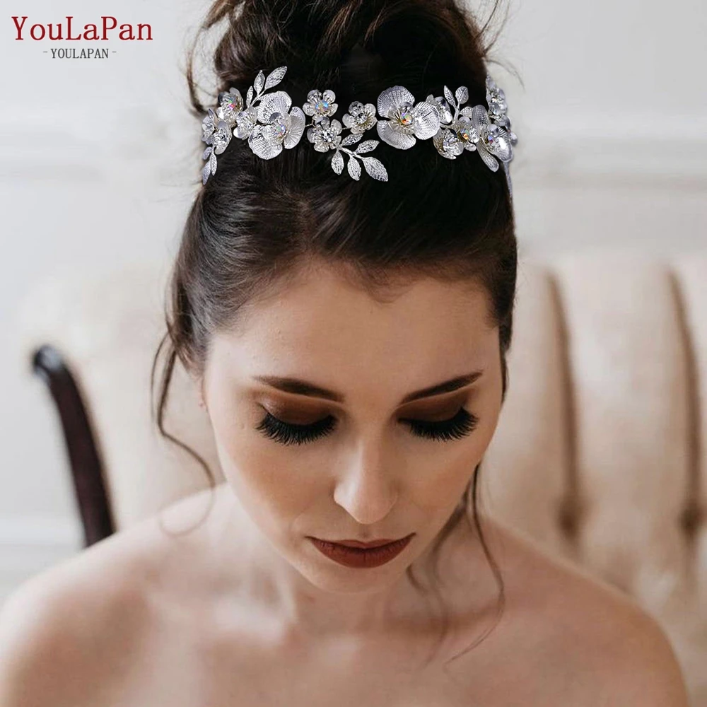 

YouLaPan Wedding Hair Comb for Woman Handmade Hairpin Wedding Hair Accessories Bride Headpiece Girls Headgear for Party HP565