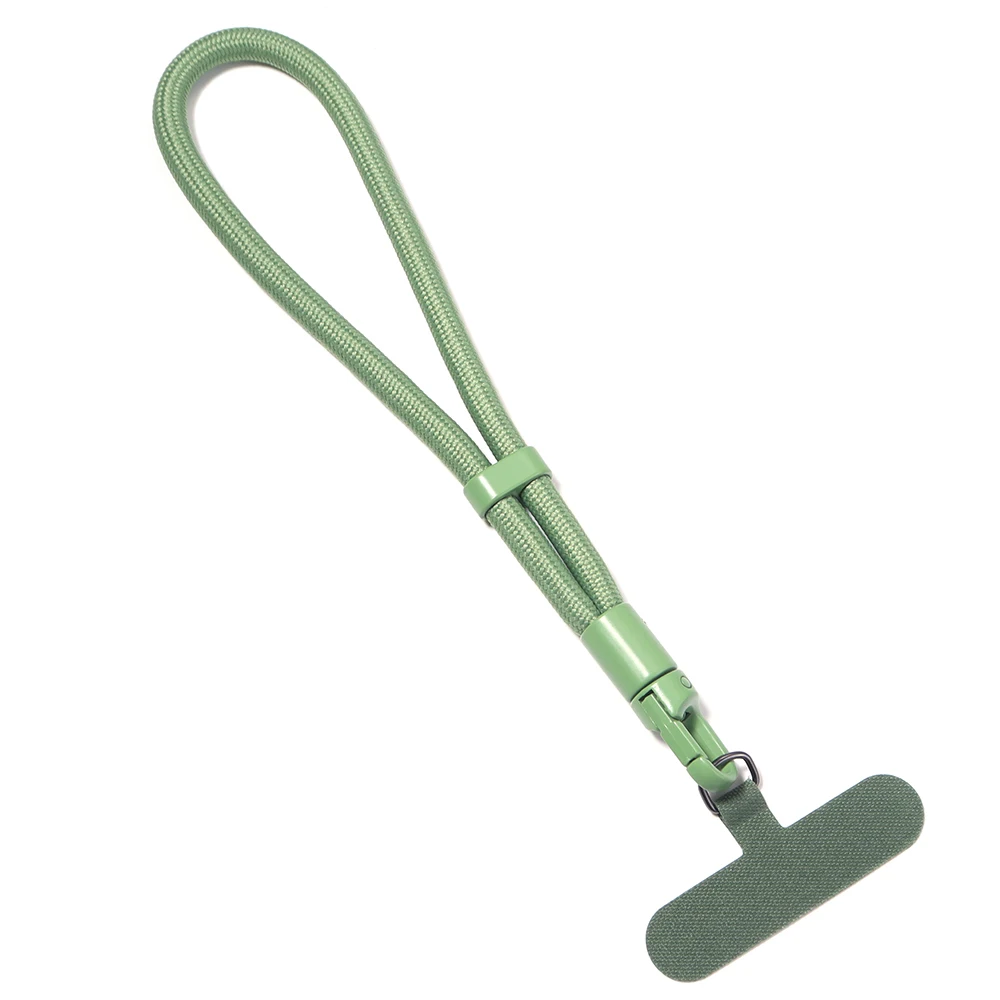 1Pc Colored Short Wrist Strap Universal Adjustable Lanyard