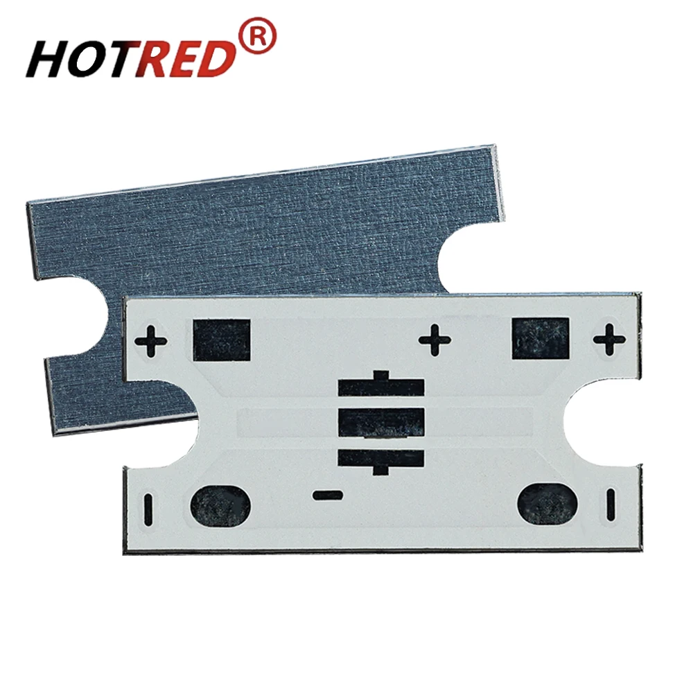 10-50pcs 3535 LED PCB Board Substrate 20x10mm Plate Base High Power Heat Sink for XPE XPG2 LG3535 Chip Diode DIY Indoor Light