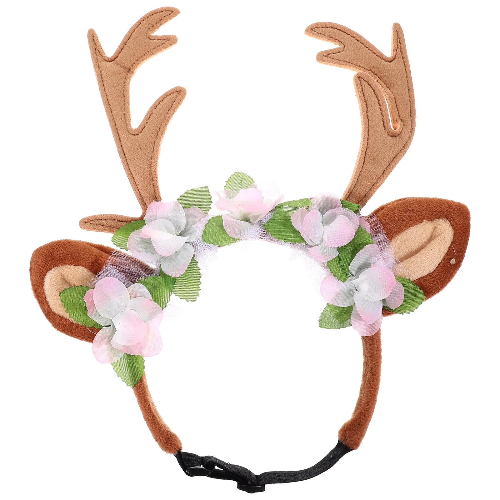 

Pet Christmas Headband Deer Horn Woolen Yarn Pet Costume Accessory For Dog Cat Festival Party Photo Shoot Decor