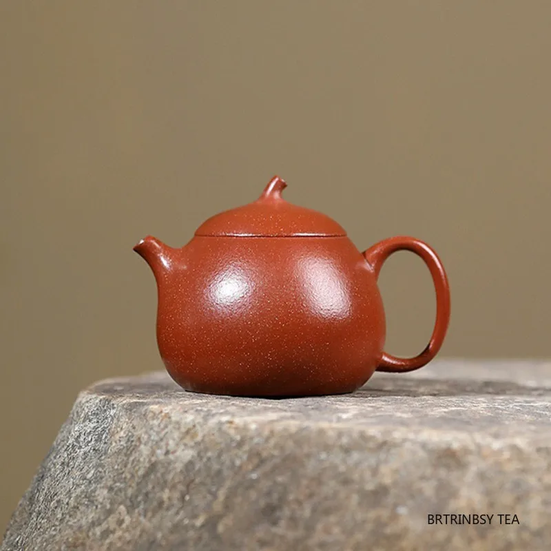

Chinese Yixing Purple Clay Teapot Handmade Tea Pot Beauty Tea Infuser Household Kettle Raw Ore Zisha Tea Set Accessories 130ml