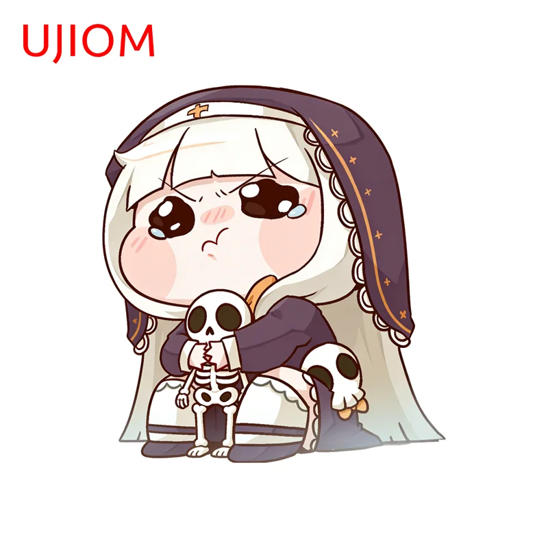 UJIOM Crying Trickcal Skeleton Wall Sticker Attractive Sunscreen Graphics Kitchen Home Decal Suitable For Decoration Chambre