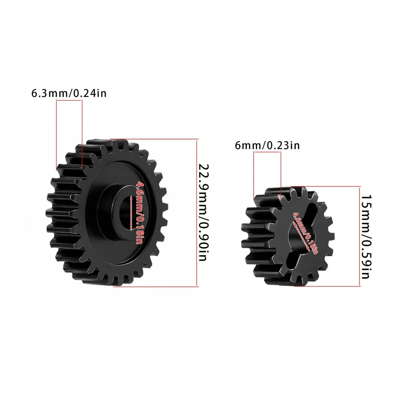 RC Crawler Gearbox Metal Gear for MN128 MN86S 1/12 Scale Car Transmission Replacement Part Upgrade