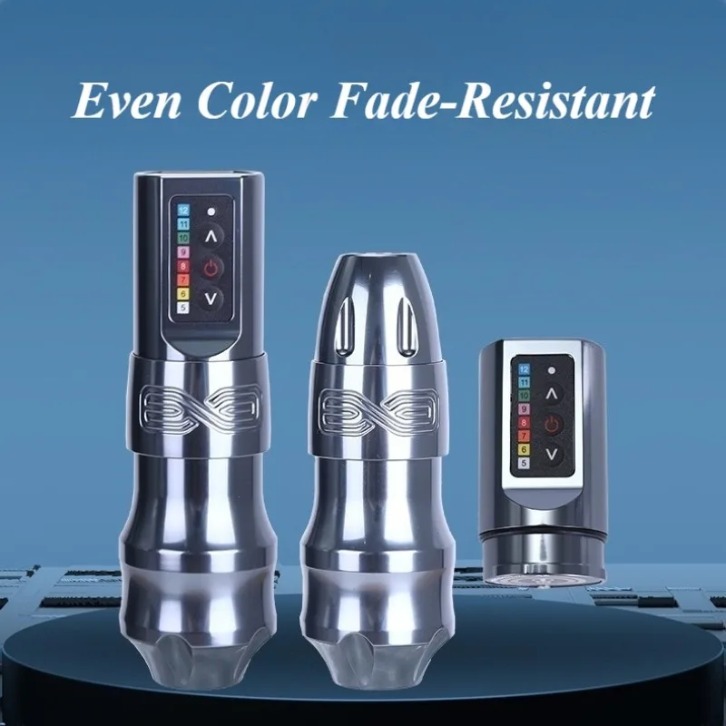 Wireless Tattoo Machine Professional Tattoos Equipment Battery Booster Portable Tattoo Machines Pen Long Lasting Tattoos Device