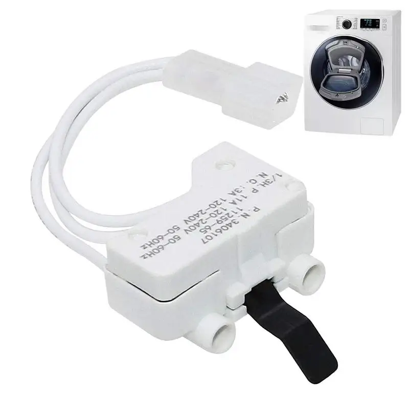 Dryer Door Switch Replace Failure Switches For Dryer Lid With Actuator Dryer Accessories For Washing Machine Replaces Parts