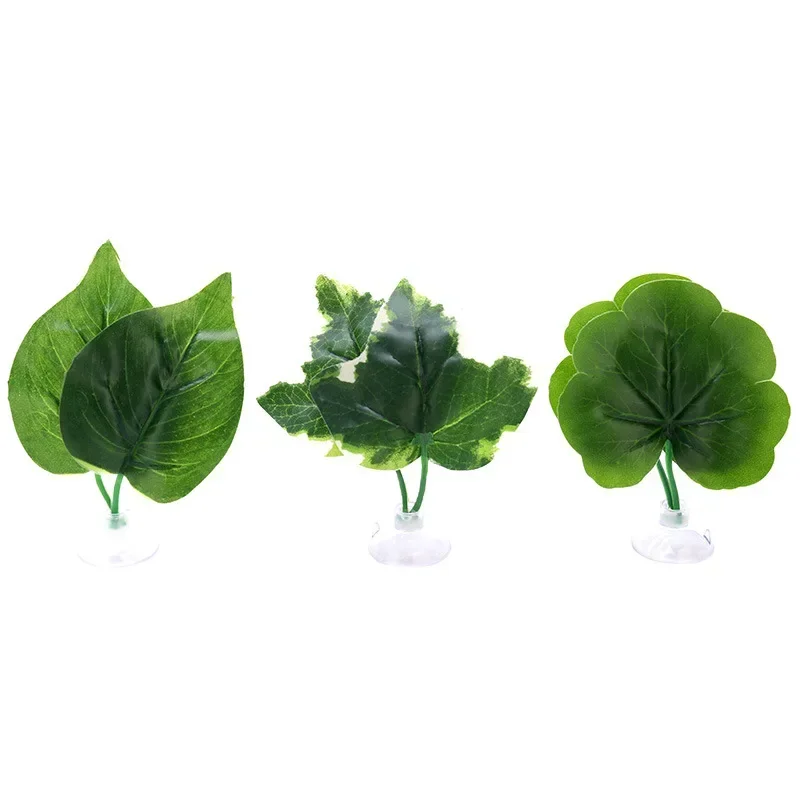 1pcs Fish Tank Artificial Leaf Fish Rest Bed Decor Aquarium Decoration Floating Bed Leaf Hammock FightingPerch Betta Spawning