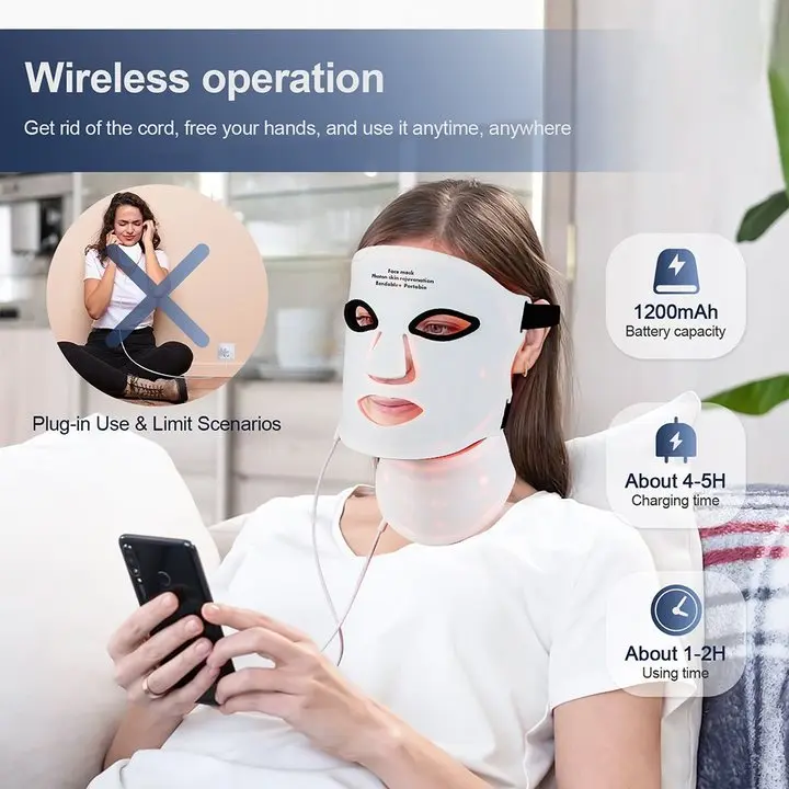 7-Color LED Face Mask 4