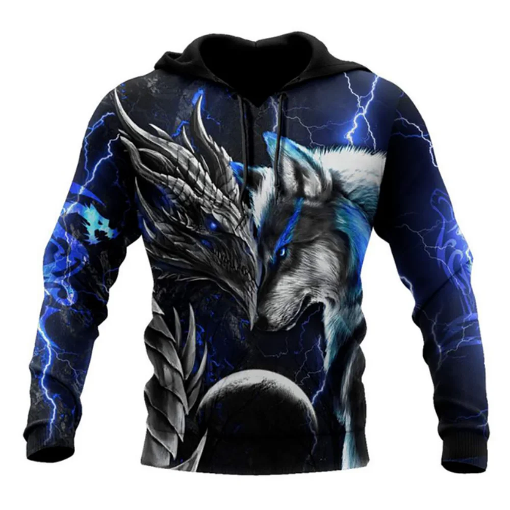 

Animal Element Hoodies For Men Breathable XXS-6XL Oversized Hoodie Retro TrendTrending Products Hooded sweatshirts Male Top