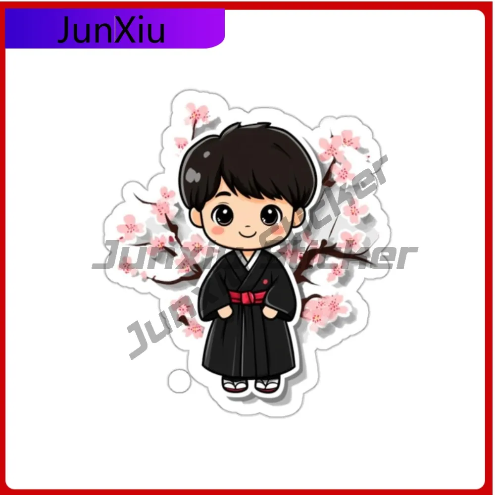 

Japan Stickers Japanese Boy Asian Explore Adventure Decoration Stickers For Window Motorcycle Bumper Truck Pickup Camper Cover