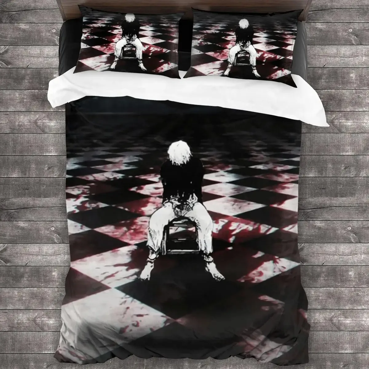 

2014 Tokyo Ghoul Bedding Set For Bedroom Soft Modern Bedspreads Comefortable Kids Duvet Cover Quilt Cover And Pillowcase