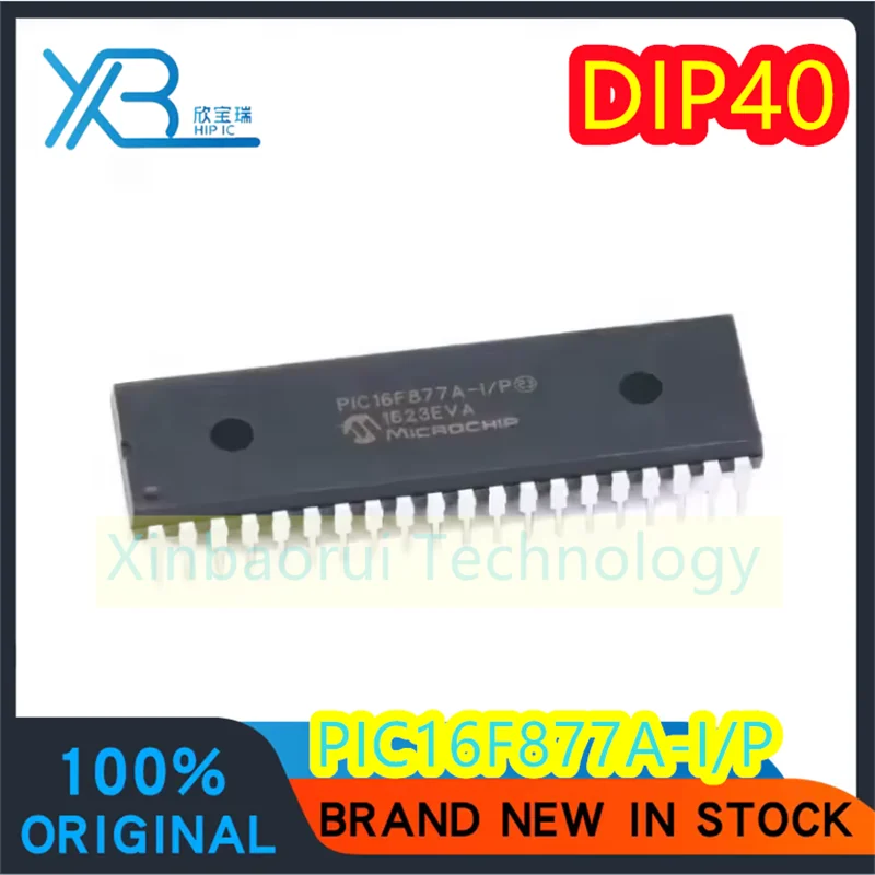 

(5/10pieces) PIC16F877A-I/P PIC16F877 16F877 DIP-40 8-bit microcontroller 100% new original consumer electronics