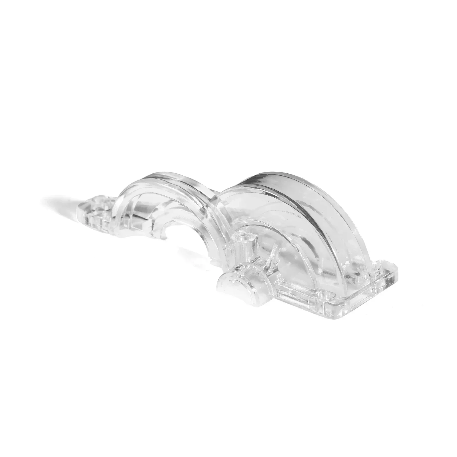 Transparante pc-versnellingsbakafdekking voor en achter voor Tamiya TT02 1/10 RC auto – doe-het-zelf-upgrade, duurzame en eenvoudige installatie