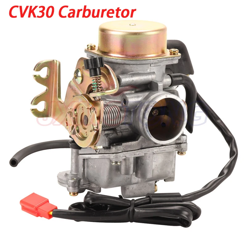 Motorcycle Accessories CVK30 CVK 30MM Carburetor Carb Replacement For Keihin Scooters ATV GY6 150-250CC Scooter Street Bike