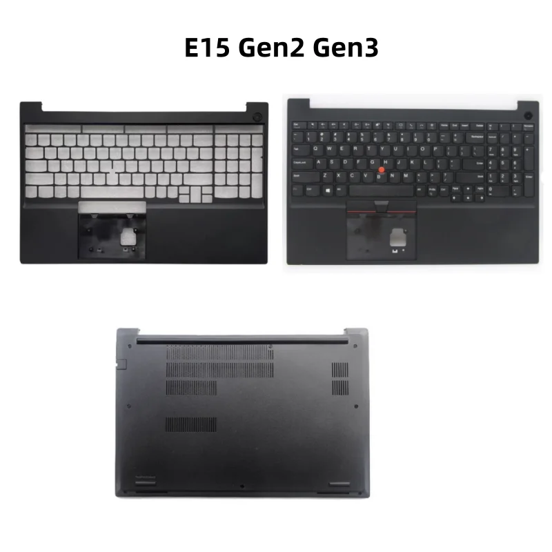 New Top Case Palmrest Upper Bottom Cover Case For Thinkpad E15 Gen2 Gen3 Shell