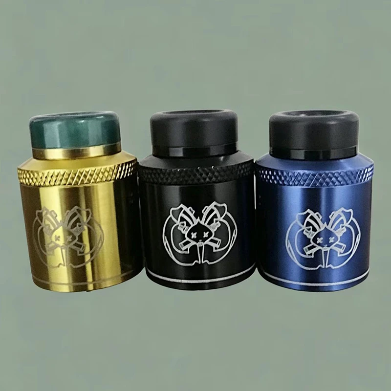 DROP DEAD RABBIT Tank rda Replacement 24mm Adjustable Airflow 510 810 Drip Tips Pin Single Dual Coil Tank accessorie - view 3