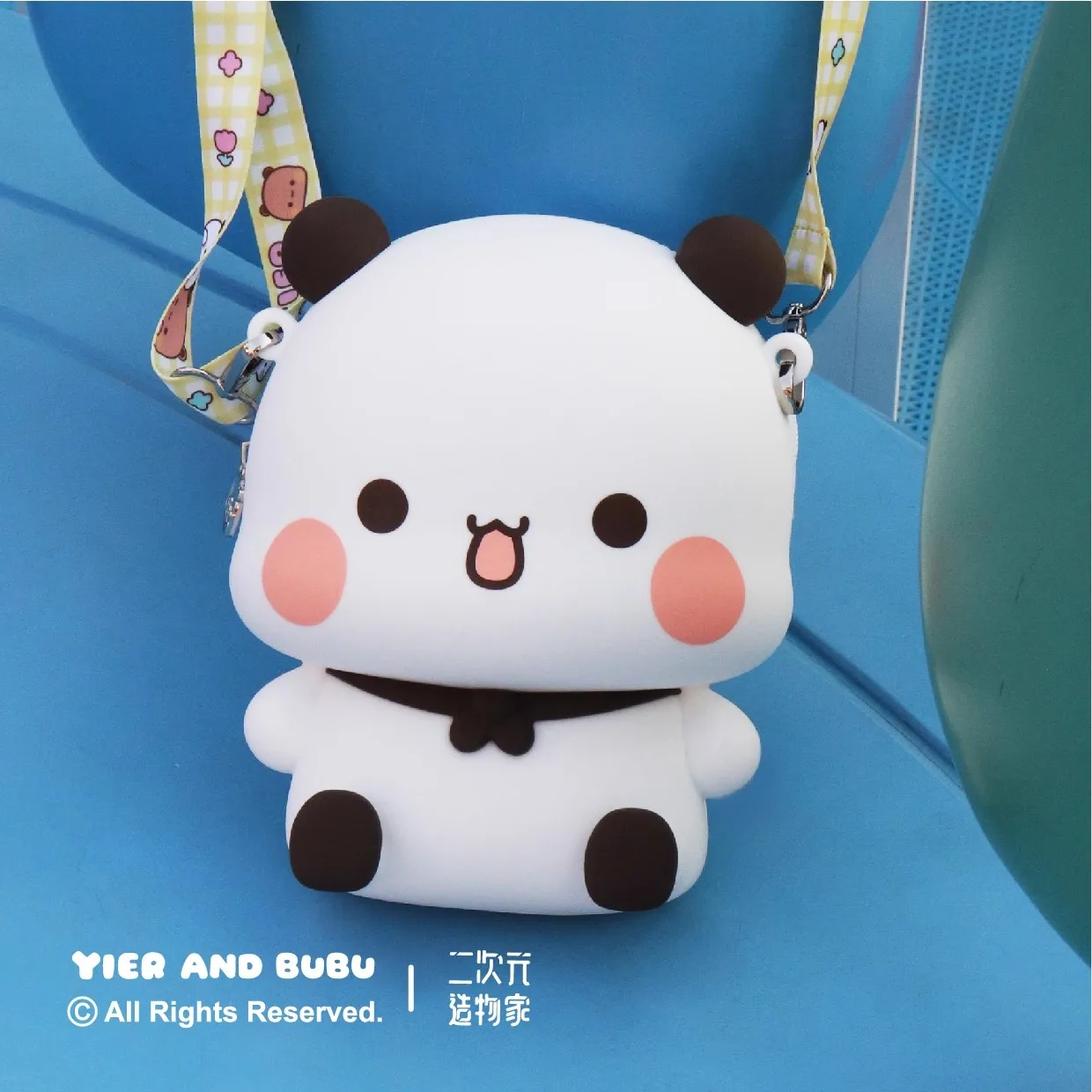 New Original Bubu Dudu Shoulder Bag Panda Pattern Cartoon Print Shoulder Bag For Women Cute Crossbody Bag Holiday Gifts
