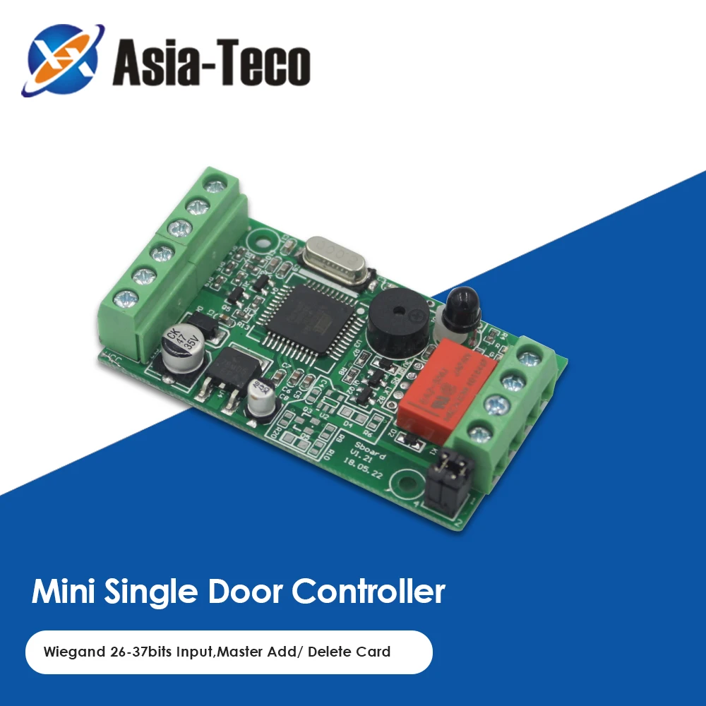 

Sboard Mini Single Door Controller Wiegand 26~37 Bits Output 1000 users user data can be transferred