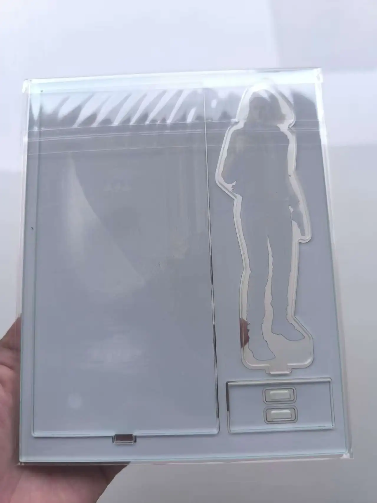 

Resident Evil Requiem RE4 Standee Stand Model Plate Decoration Desk Figure Display Fan Couple Gift Cartoon Prime Product Jewelry