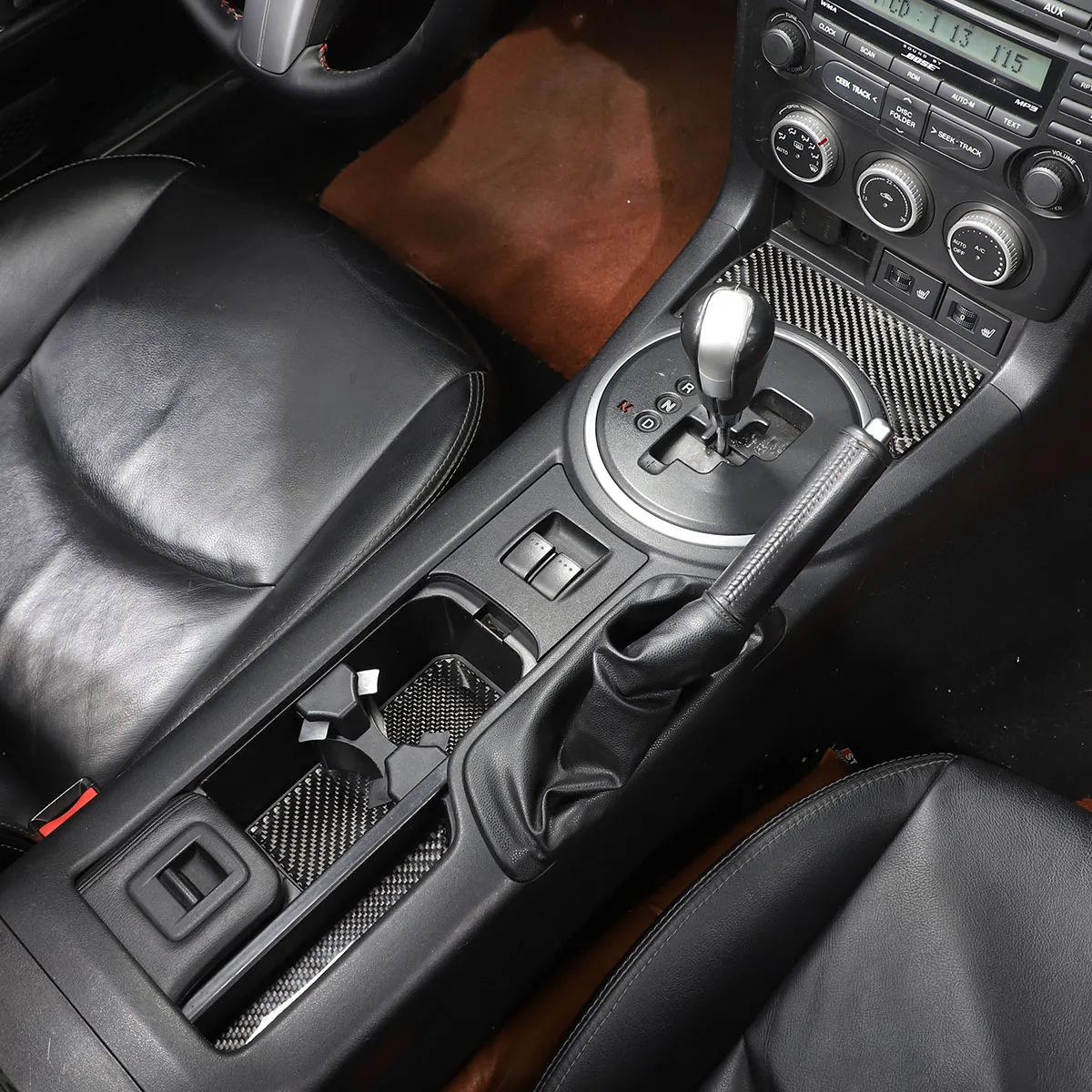 

For Mazda MX-5 NC 2009-2014 Car Center Control Dashboard Steering Wheel Door Armrest Interior car decoration sticker accessories