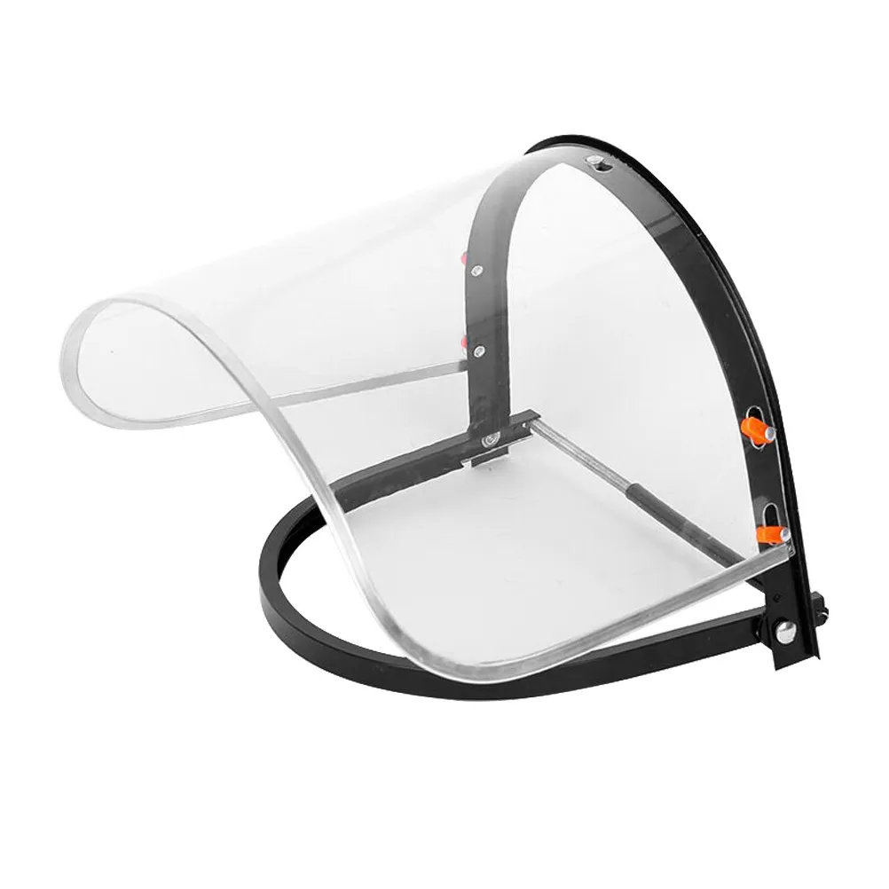 

Защитный прозрачный лицевой щиток, крепление на каску, универсальный прозрачный защитный визор для шлифовки и полировки