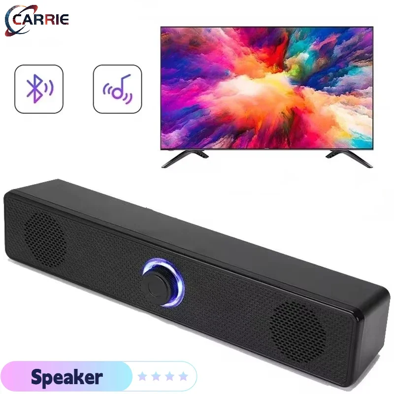 Computer Desktop High-quality Bluetooth Wired Dual-purpose High-volume Microphone Two-in-one Speaker Home Surround Audio System