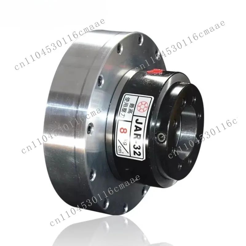 Hollow single piston pneumatic rotary cylinder for punching machine