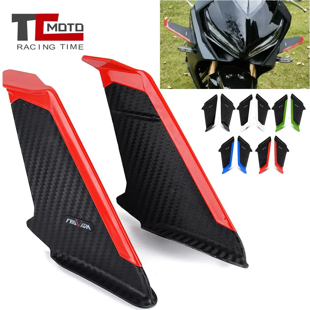 

Motorcycle Winglet Aerodynamic Wing Spoiler For YAMAHA YZF R1 R3 R6 R7 R15 R25 R3 R125 For Aprilia RSV4 BMW S1000RR HP4