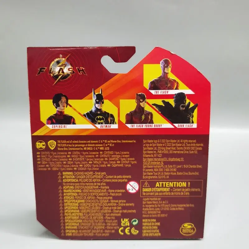 Figurka BeastKingdom Batman The Flash z kreskówki, personalizowana, kreatywna figurka anime, ruchoma figurka na stół, dostępna od ręki.