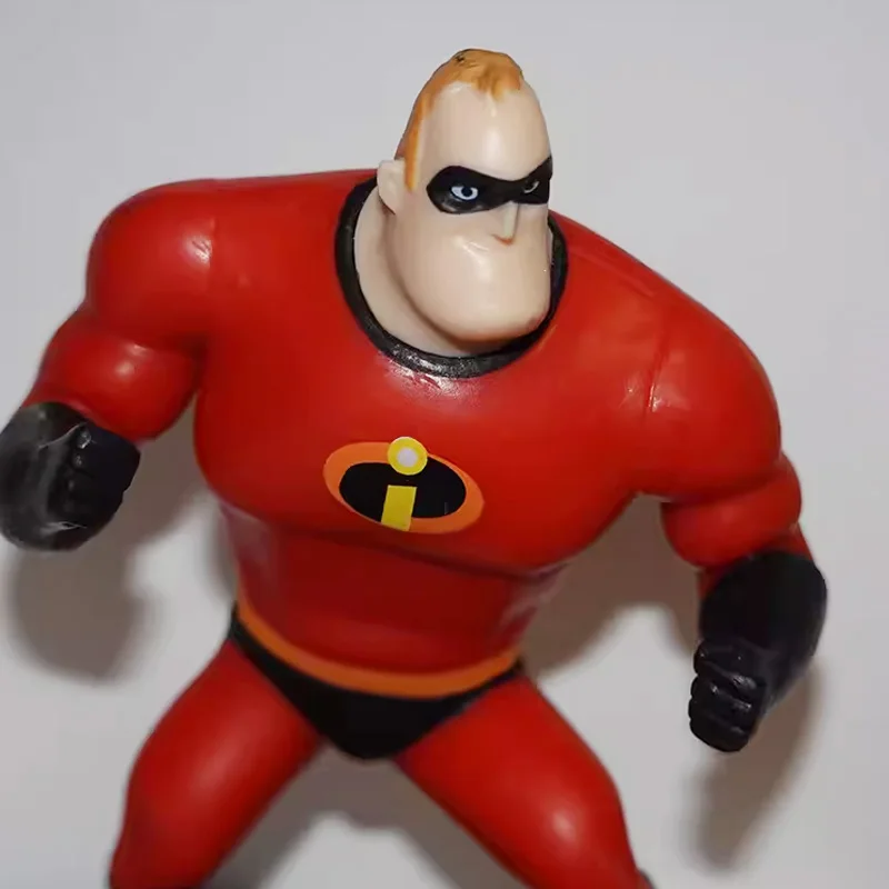 Kawaii Disney The Incredibles Mr. Incredible Bob Parr Elastigirl Lucius Best Elastigirl Helen Parr Action Figures Toys Gifts