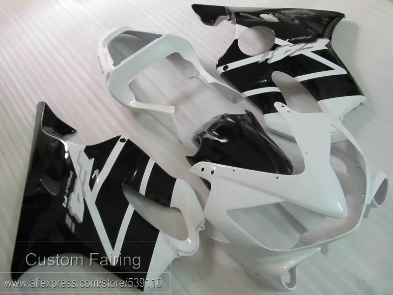 ed Hot Sale Fairing Kit For Honda CBR600 F4I 01 02 03 White Black Fairings Set CBR600 F4I 2001-2003 HC14