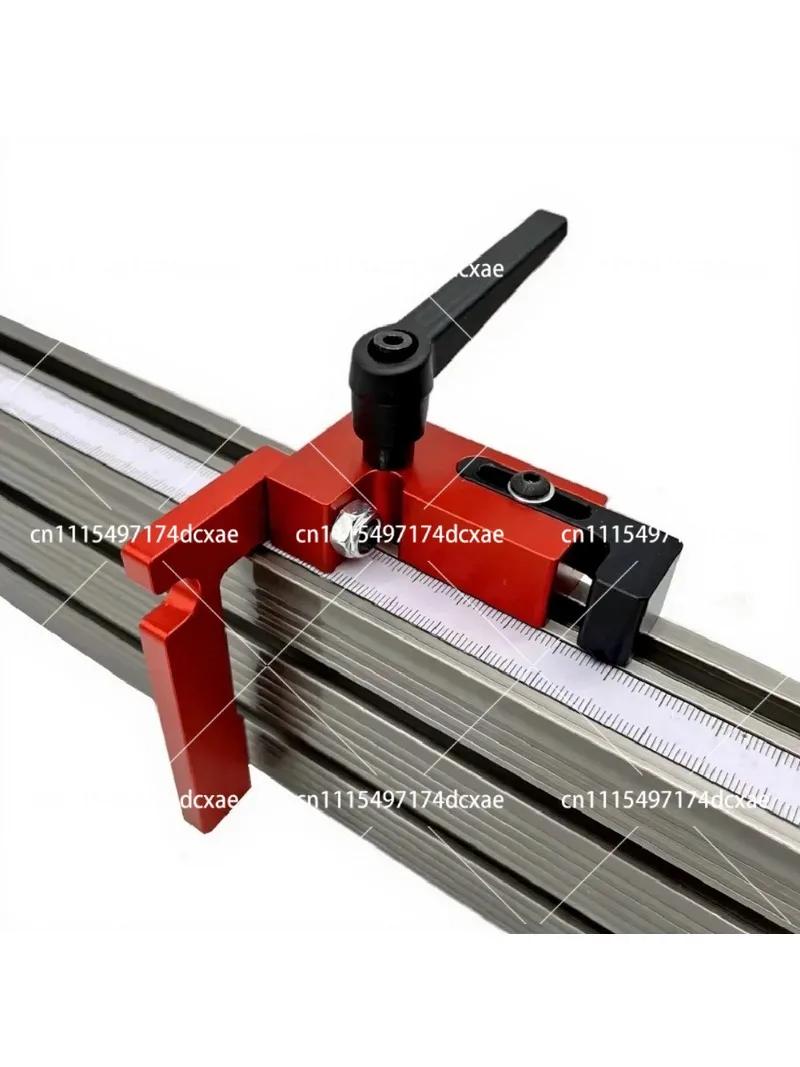 Alloy Steel Miter Track Stop for T-Track T-Nut Guide Rail Woodworking DIY Table Saw