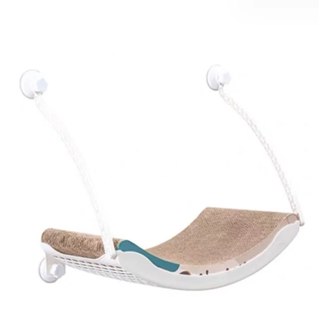 

Hot Sale Warm Suck In Glass Cat Window Hammock Claw Grinder Sunbathing Hanging Hammock