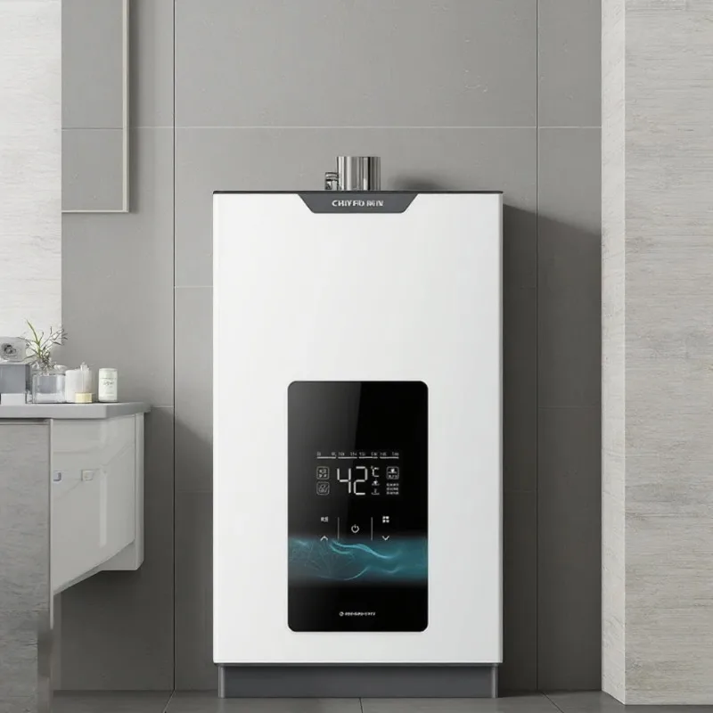 سخان الماء الساخن الداخلي الذكي 6L-20L جودة عالية منخفضة السعر NG/LPG الفوري الصلب النحاس مبادل حراري الحمام السخان